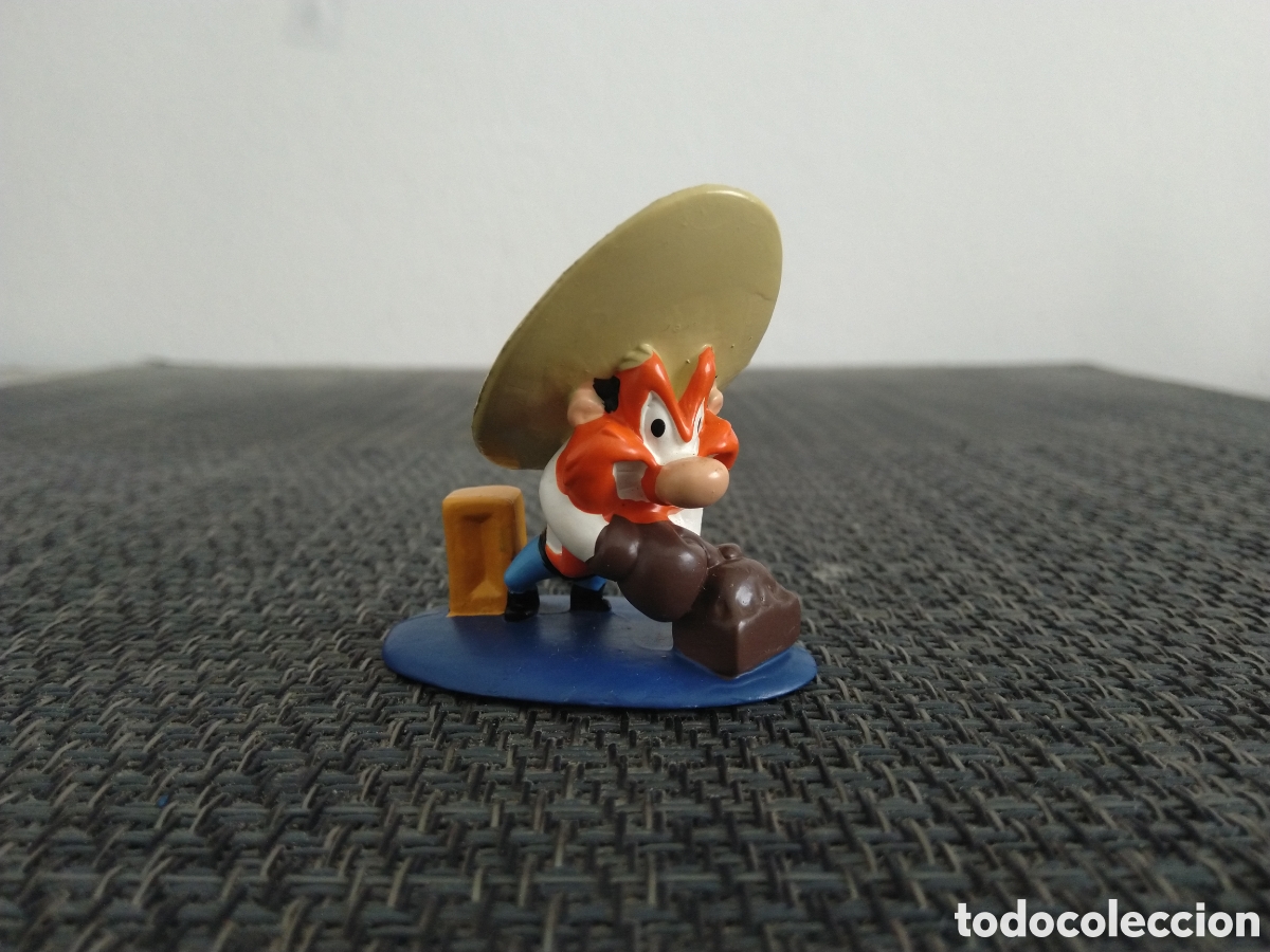 Figuras de goma y PVC: FIGURA PVC SAM YOSEMIE BIGOTES DIBUJOS ANIMADOS LOONEY TUNES TV-ELMER CROCO LONDON 1996 WARNER BROSS
