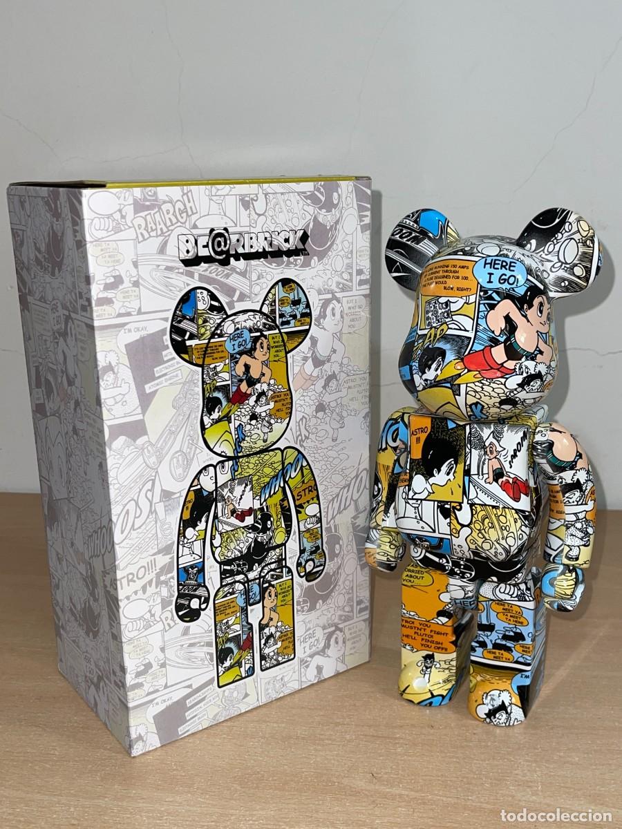 Figuras de Borracha e PVC: Figura Bearbrick Astro Boy 400% 28 cm. comic Manga action figure con caja Medicom Toy
