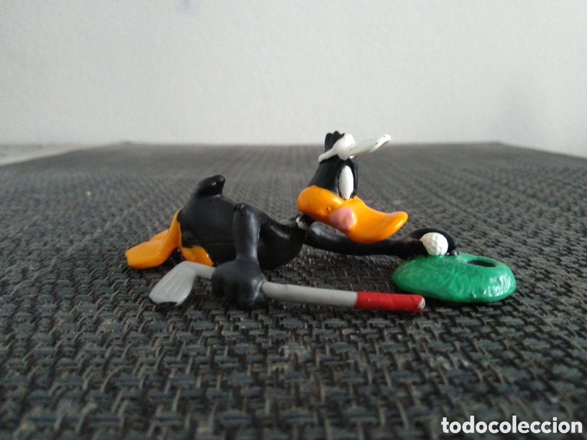 Figuras de goma y PVC: FIGURA PVC PATO LUCAS DAFFY APPLAUSE WARNER BROSS DIBUJOS ANIMADOS TV GOLFISTA GOLF PAT