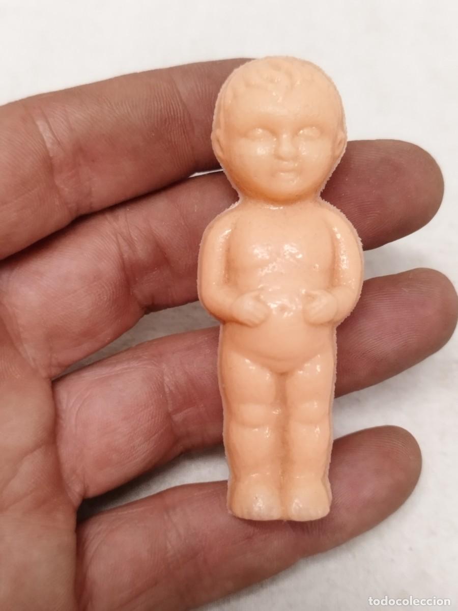 Figuras de Borracha e PVC: Antiguo mu&ntilde;eco de un bebe de celuloide.