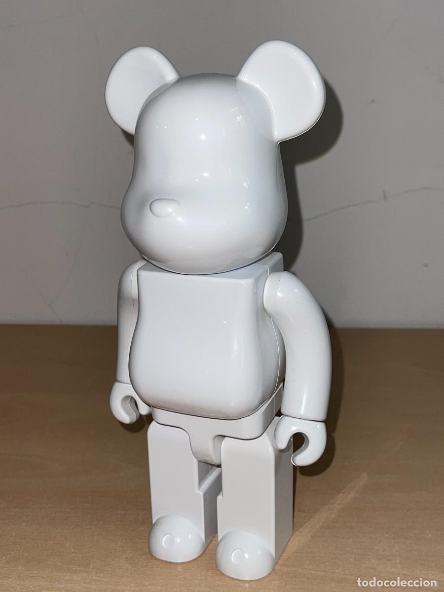 Gummi- und PVC-Figuren: Figura Bearbrick Blanca customizable 400% 28cm Medicom Toy para decorar real madrid y m&aacute;s...