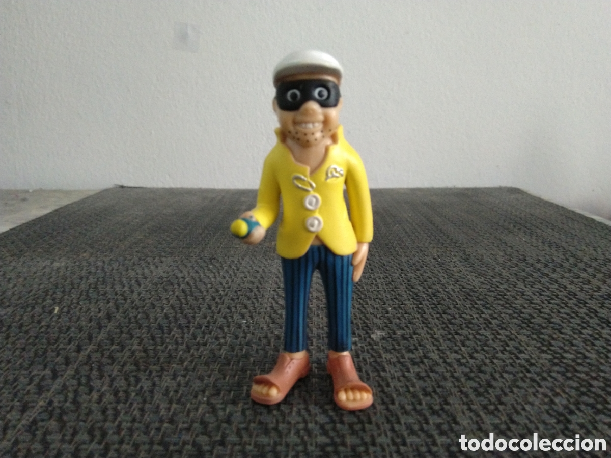 Figuras de goma y PVC: FIGURA PVC PIPPI CALZASLARGAS PIPI ASTRID LINDGREN SERIE TV LANGSTRUMP LADR&Oacute;N ANTIFAZ