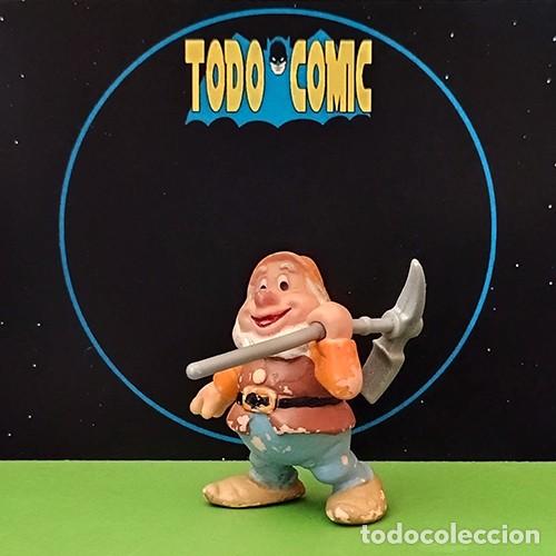 Figuras de goma y PVC: Enanito Feliz / Bullyland / Germany / Disney