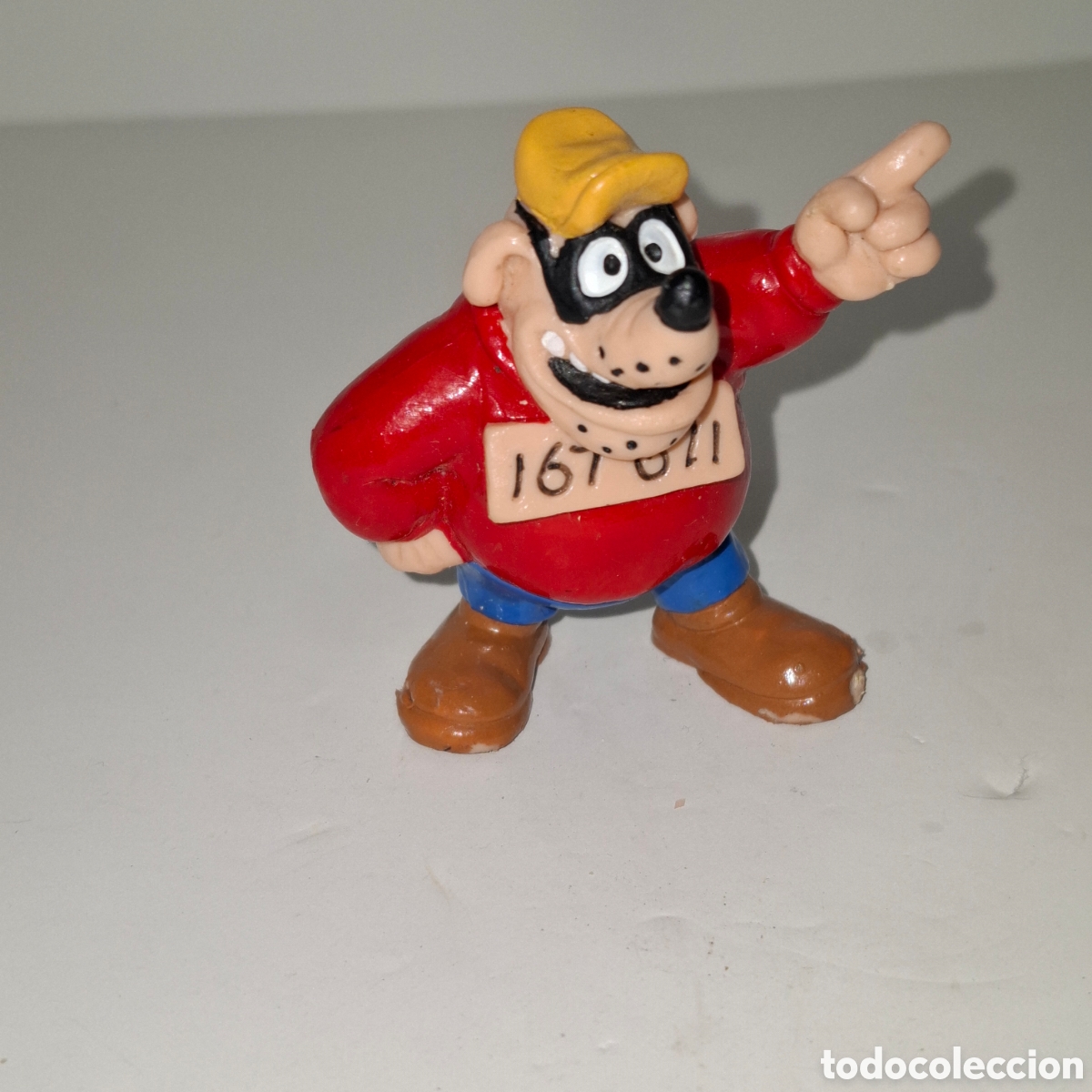 Figuras de goma y PVC: FIGURA DE PVC MADE IN GERMANY BULLY A&Ntilde;OS 80 LOS GOLFOS APANDADORES