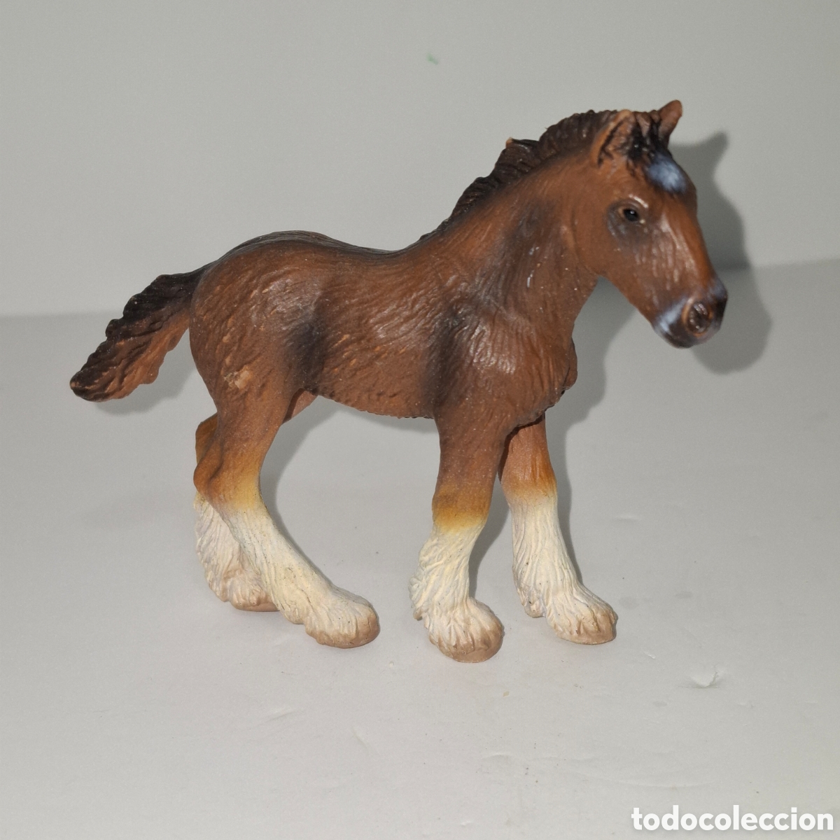 Figuras de goma y PVC: FIGURA DE PVC MADE IN GERMANY SCHLEICH POTRO CRIA DE CABALLO