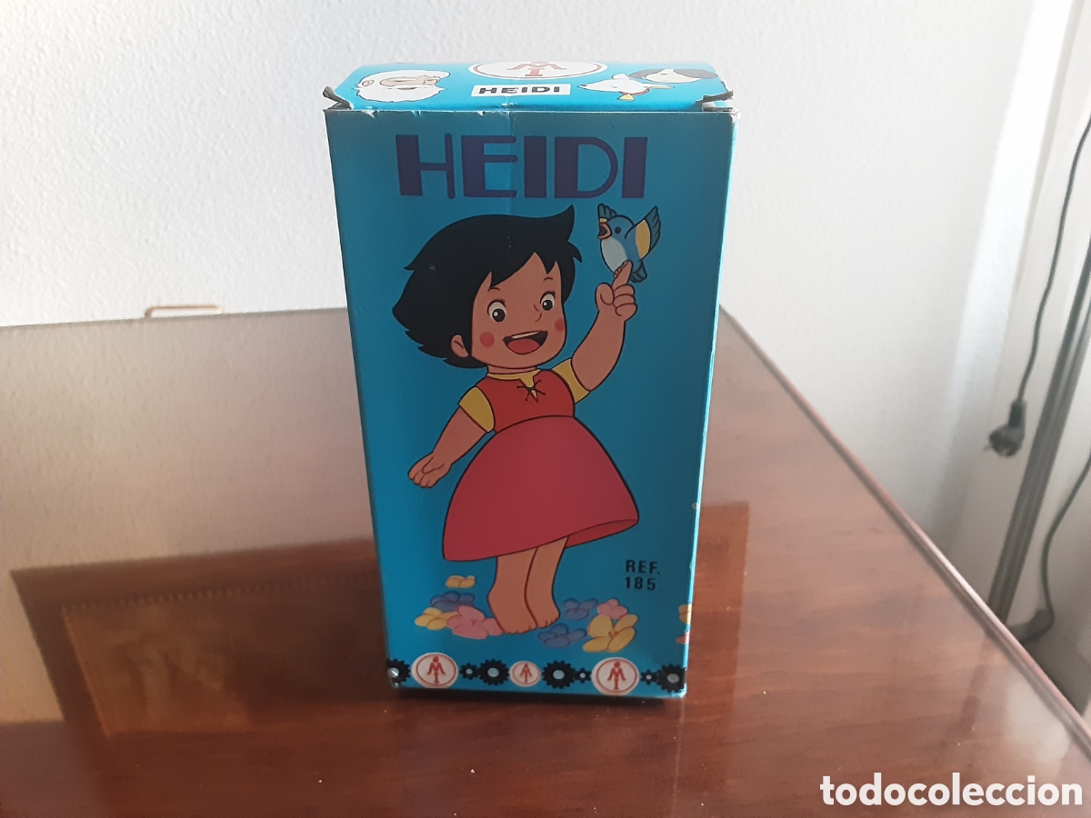 Figuras de goma y PVC: Mu&ntilde;eca de cuerda Heidi. Mec&aacute;nica Ibense. Nueva.