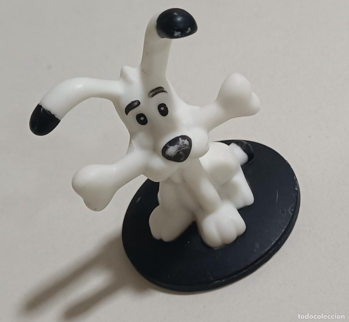 Figuras de goma y PVC: asterix figura personaje comic mu&ntilde;eco pvc goma promocional secundario perro idefix ideafix peana