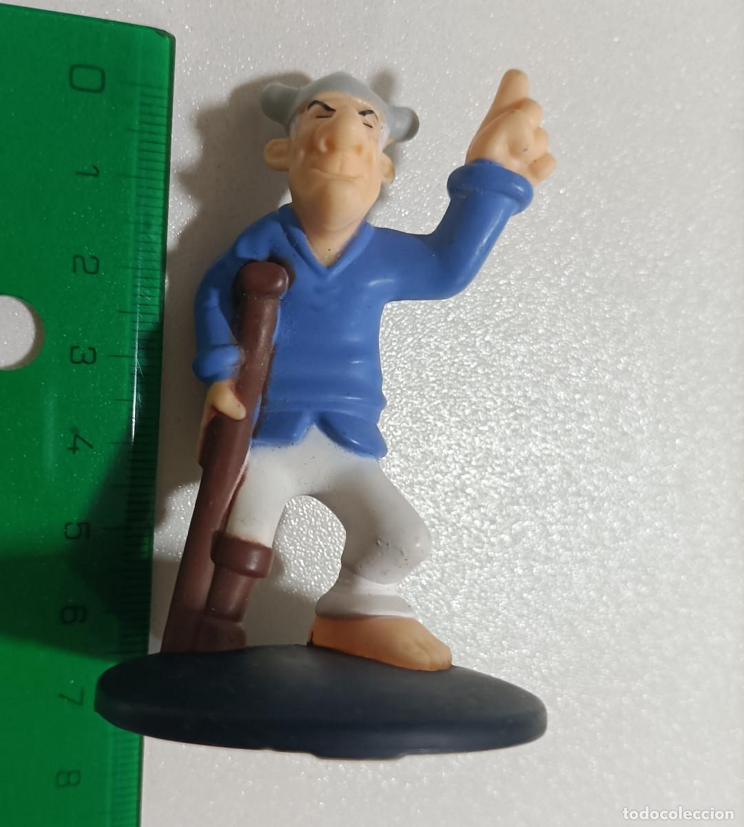 Figuras de goma y PVC: asterix figura personaje comic mu&ntilde;eco pvc goma promocional secundario pirata cojo patapalo palo pata