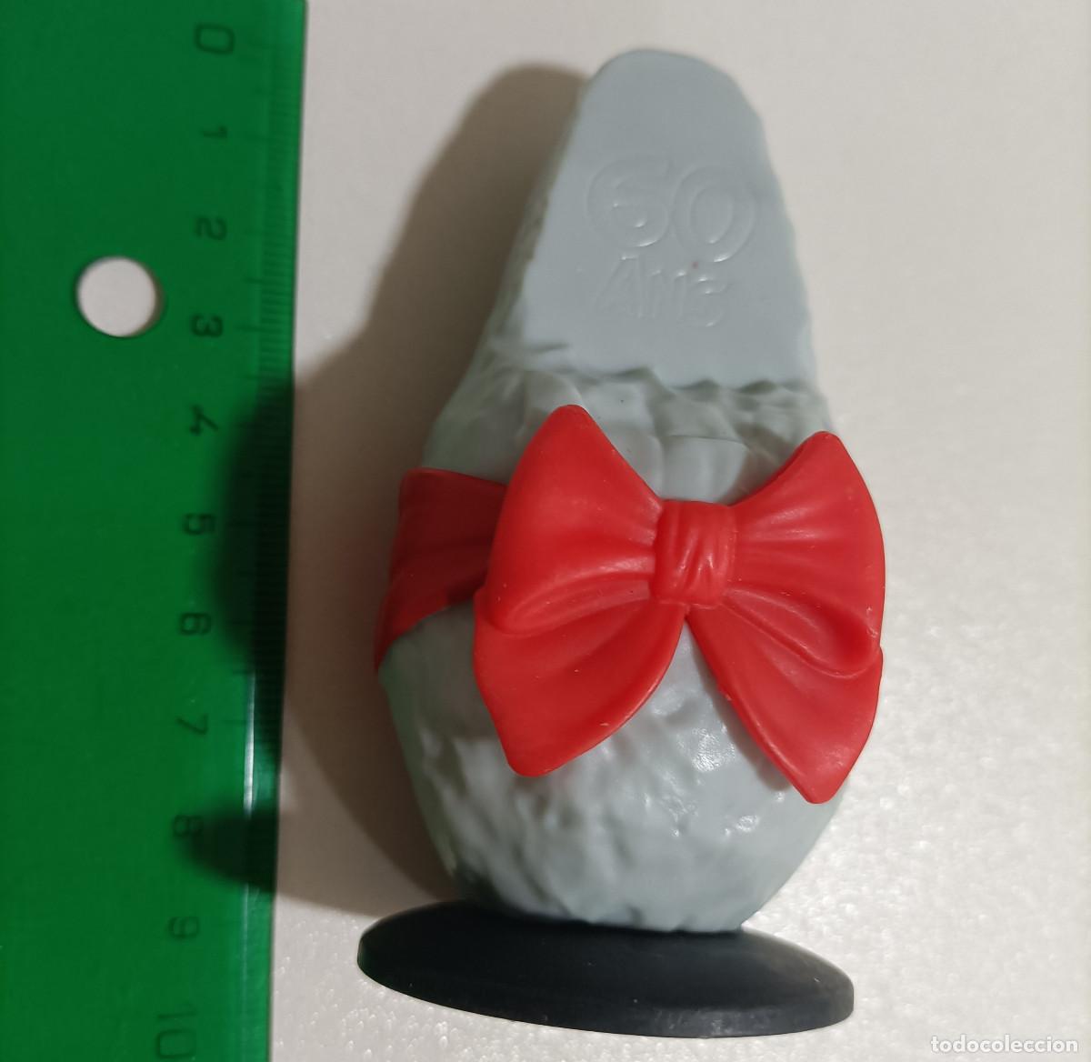Figuras de goma y PVC: asterix figura personaje comic mu&ntilde;eco pvc goma promocional menhir regalo peana lazo