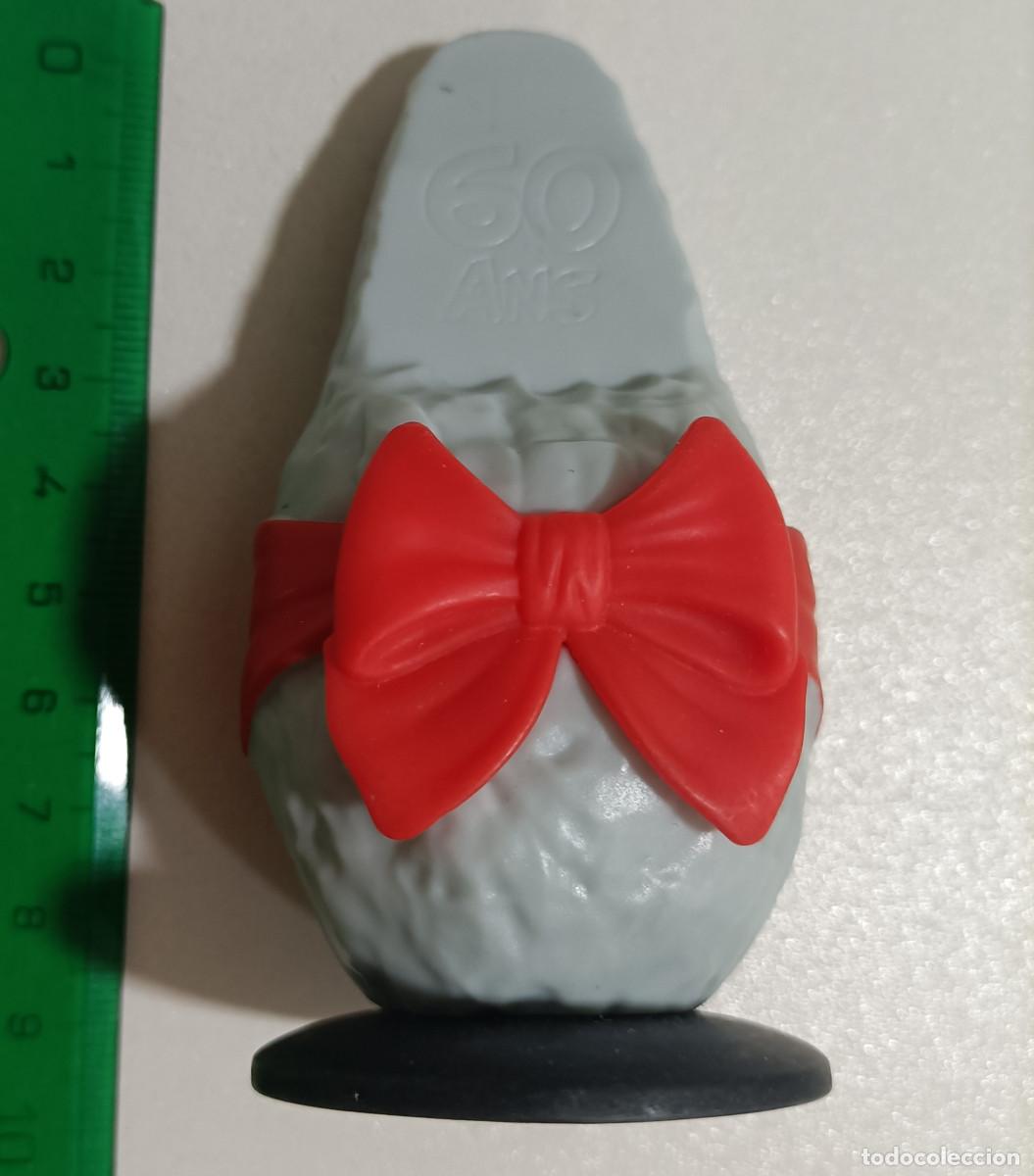 Figuras de goma y PVC: asterix figura personaje comic mu&ntilde;eco pvc goma promocional menhir regalo peana lazo