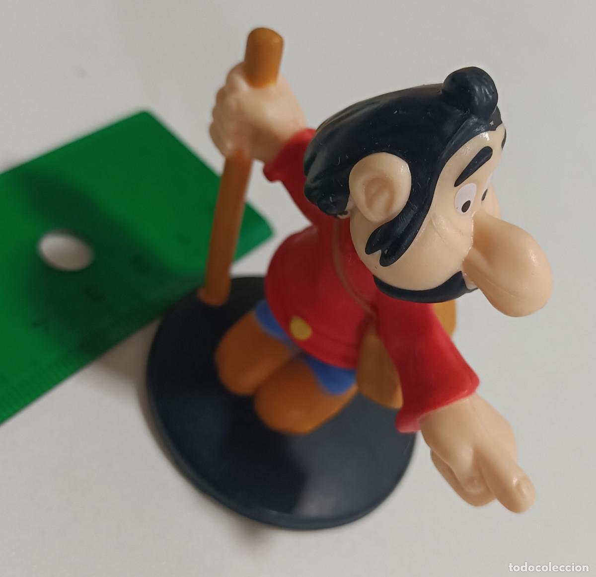 Figuras de goma y PVC: asterix figura personaje comic mu&ntilde;eco pvc goma promocional secundario alambix bigote peana