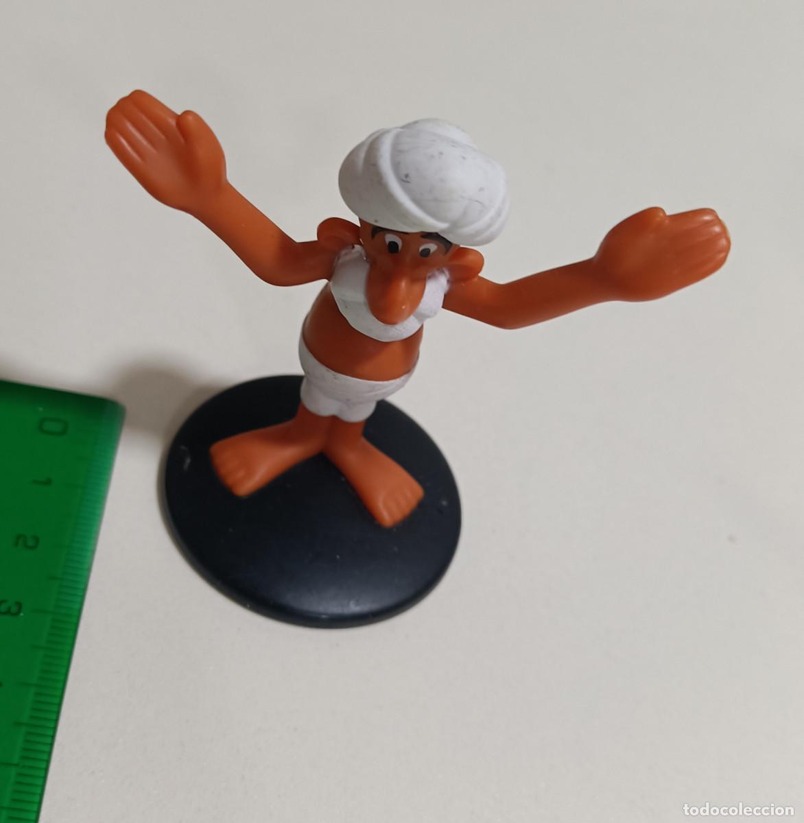 Figuras de goma y PVC: asterix figura personaje comic mu&ntilde;eco pvc goma indio india peana turbante