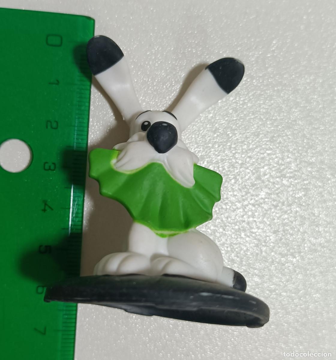 Figuras de goma y PVC: asterix figura personaje comic mu&ntilde;eco pvc goma promocional secundario perro idefix ideafix peana