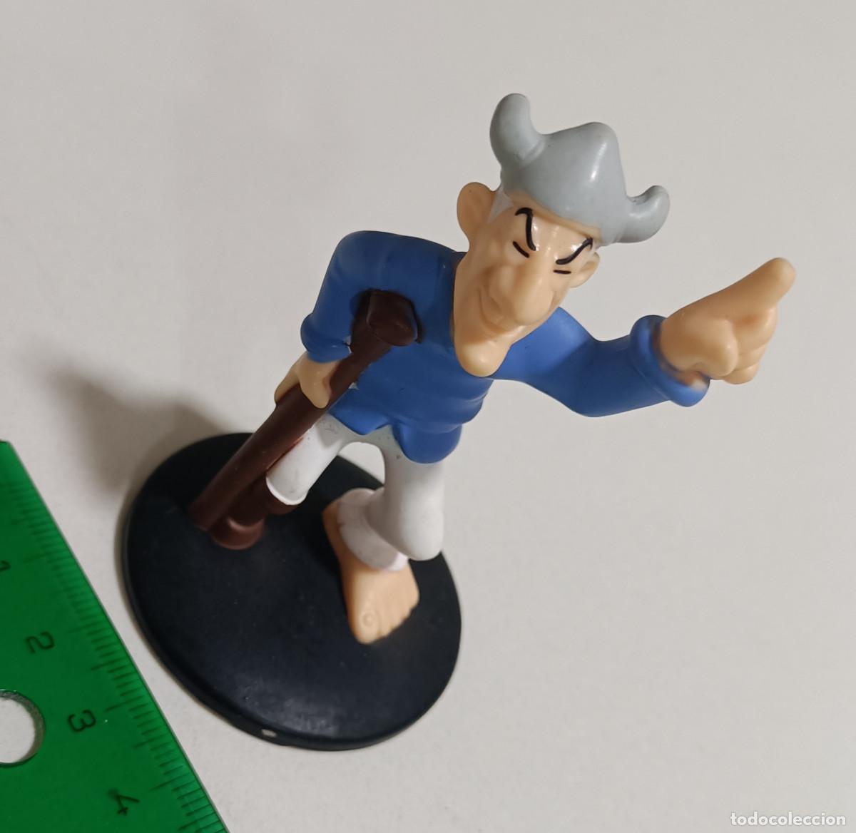 Figuras de goma y PVC: asterix figura personaje comic mu&ntilde;eco pvc goma promocional secundario pirata cojo patapalo palo pata