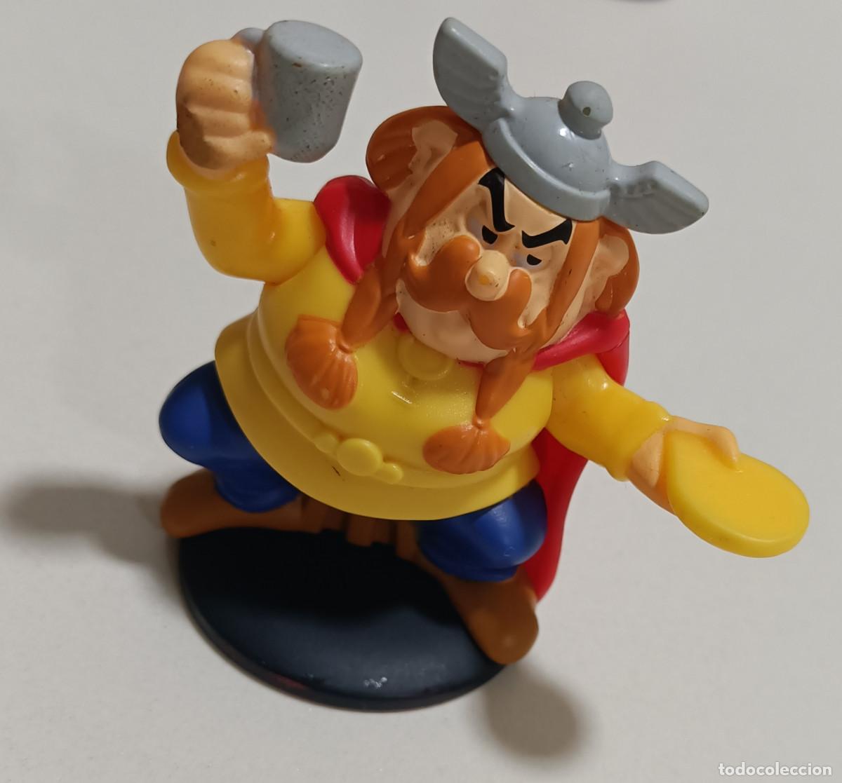 Figuras de goma y PVC: asterix Bigbos figura personaje comic mu&ntilde;eco pvc goma promocional principal breton breta&ntilde;a mcdonalds