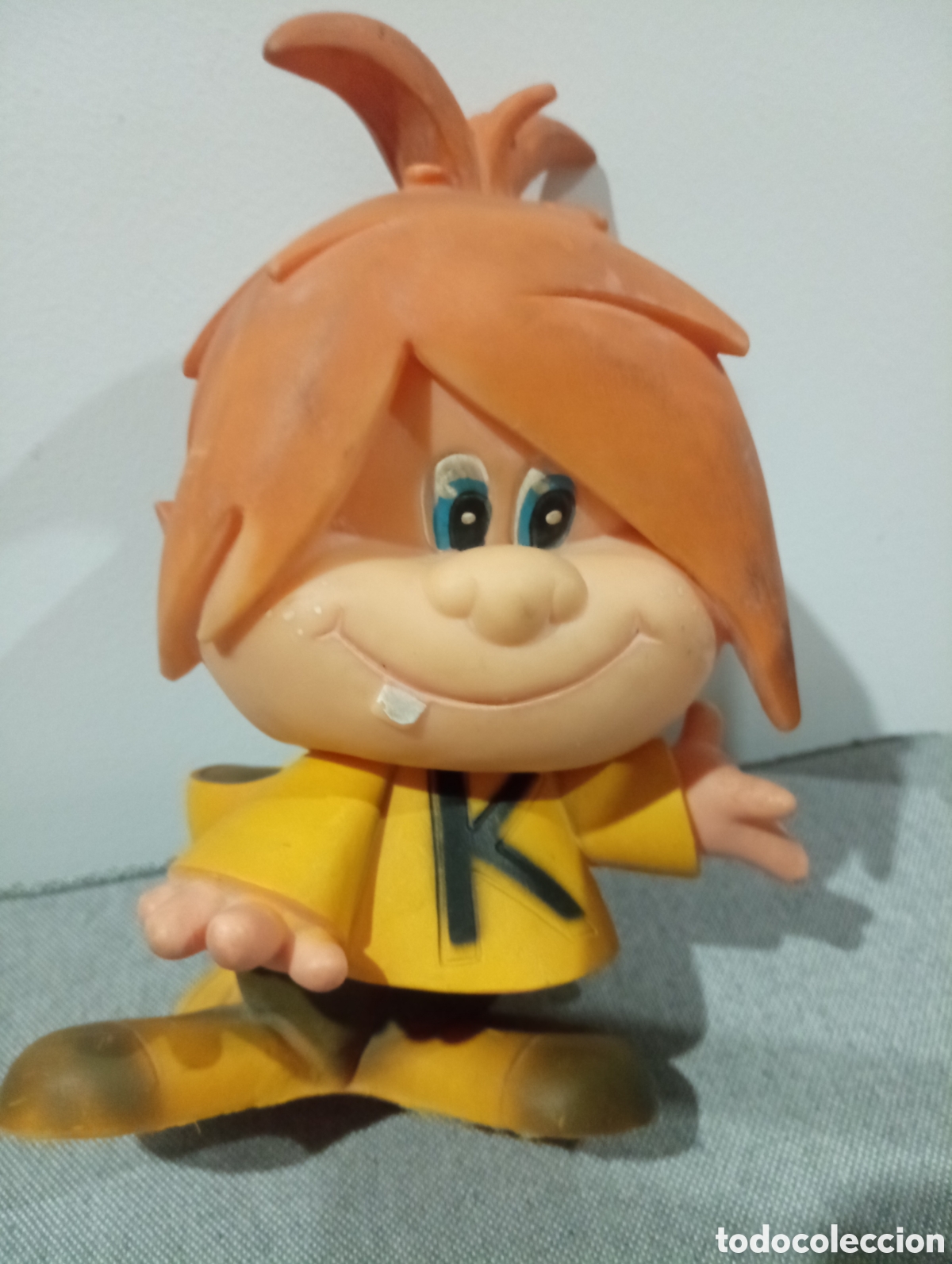 Figuras de goma y PVC: figura con pito kinito kina san clemente
