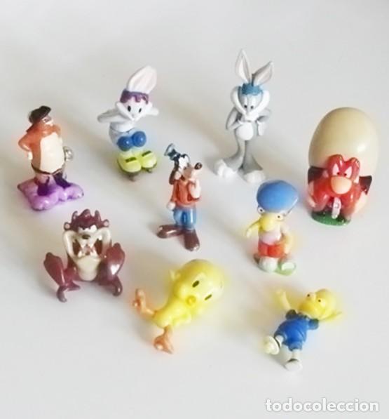 Figure di Gomma e PVC: LOTE FIGURAS PERSONAJES DE DIBUJOS BART SIMPSON BUGS BUNNY GOOFY SAM BIGOTES PIOL&Iacute;N - MU&Ntilde;ECO JUGUETE