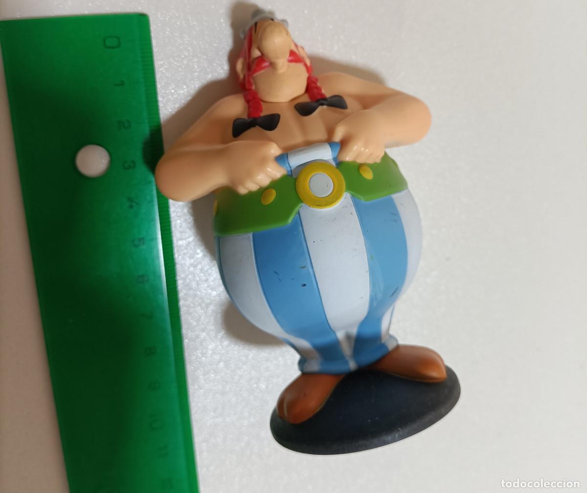 Figuras de goma y PVC: asterix figura personaje comic mu&ntilde;eco pvc goma promocional obelix mcdonalds mc donalds peana