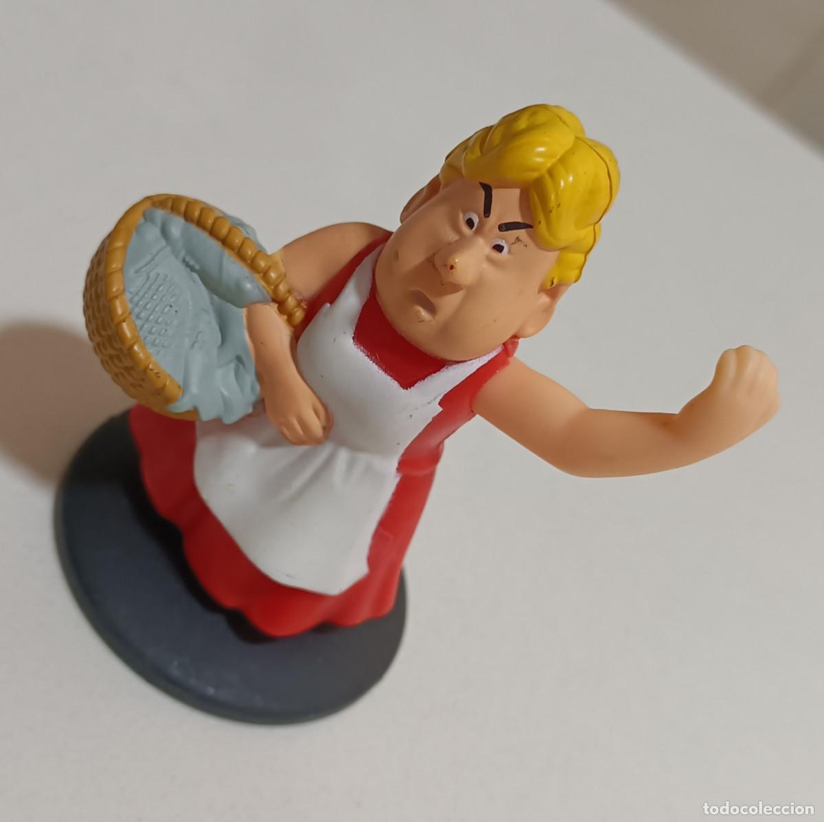 Figuras de goma y PVC: peana pescadero asterix mcdonalds happy meal mu&ntilde;eco figura promocional mcdonald mc ordenalfabetix