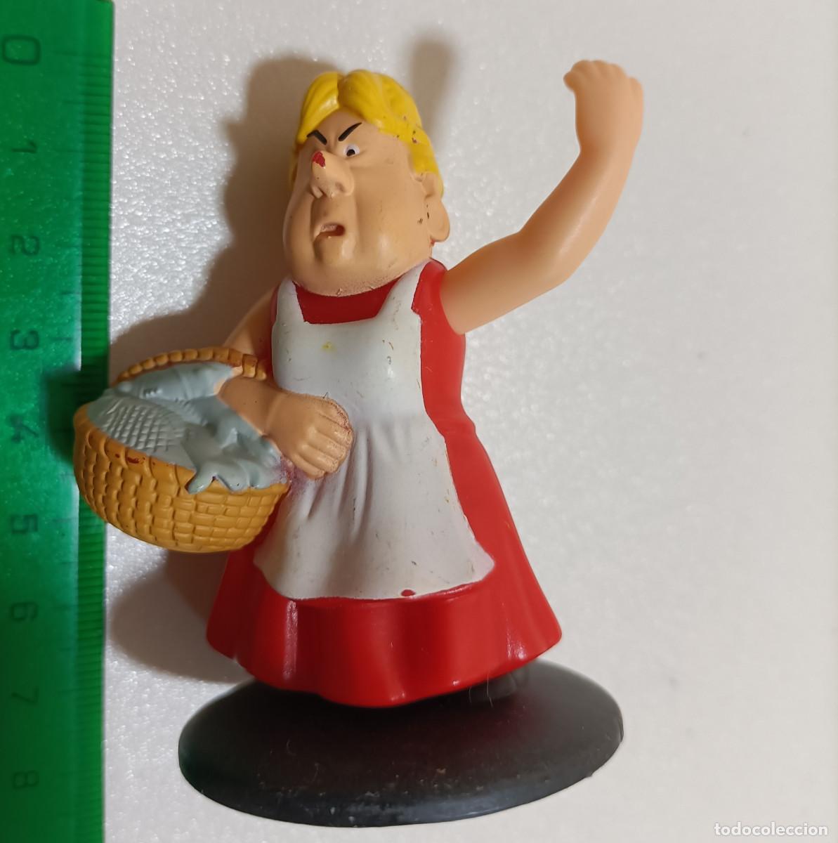 Figuras de goma y PVC: peana pescadero asterix mcdonalds happy meal mu&ntilde;eco figura promocional mcdonald mc ordenalfabetix