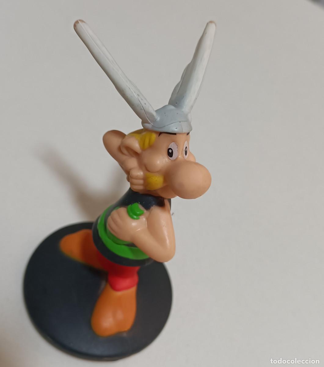 Figuras de goma y PVC: asterix figura personaje comic mu&ntilde;eco pvc goma promocional principal galo peana pocion cantimplora