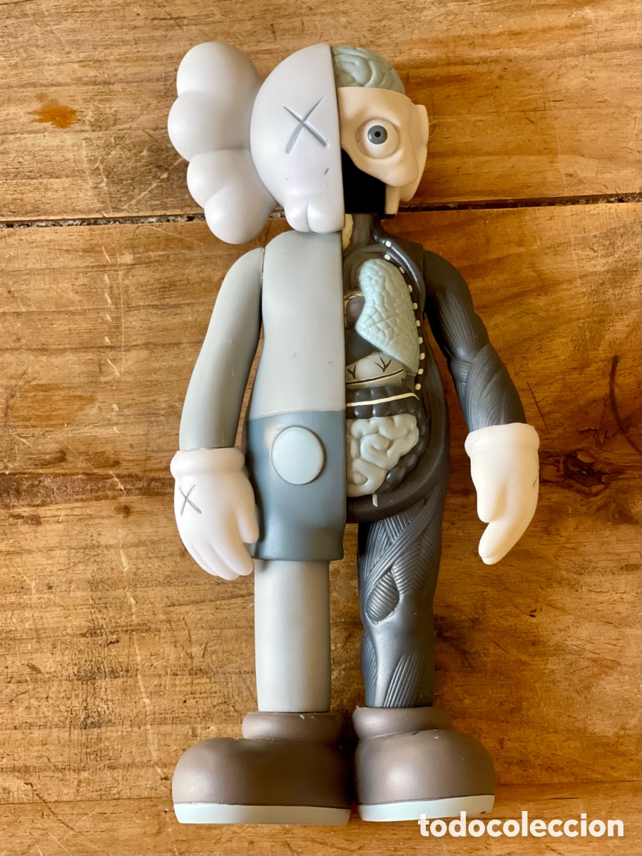 Figuras de goma y PVC: KAWS Companion Dissected Open Edition Grey
