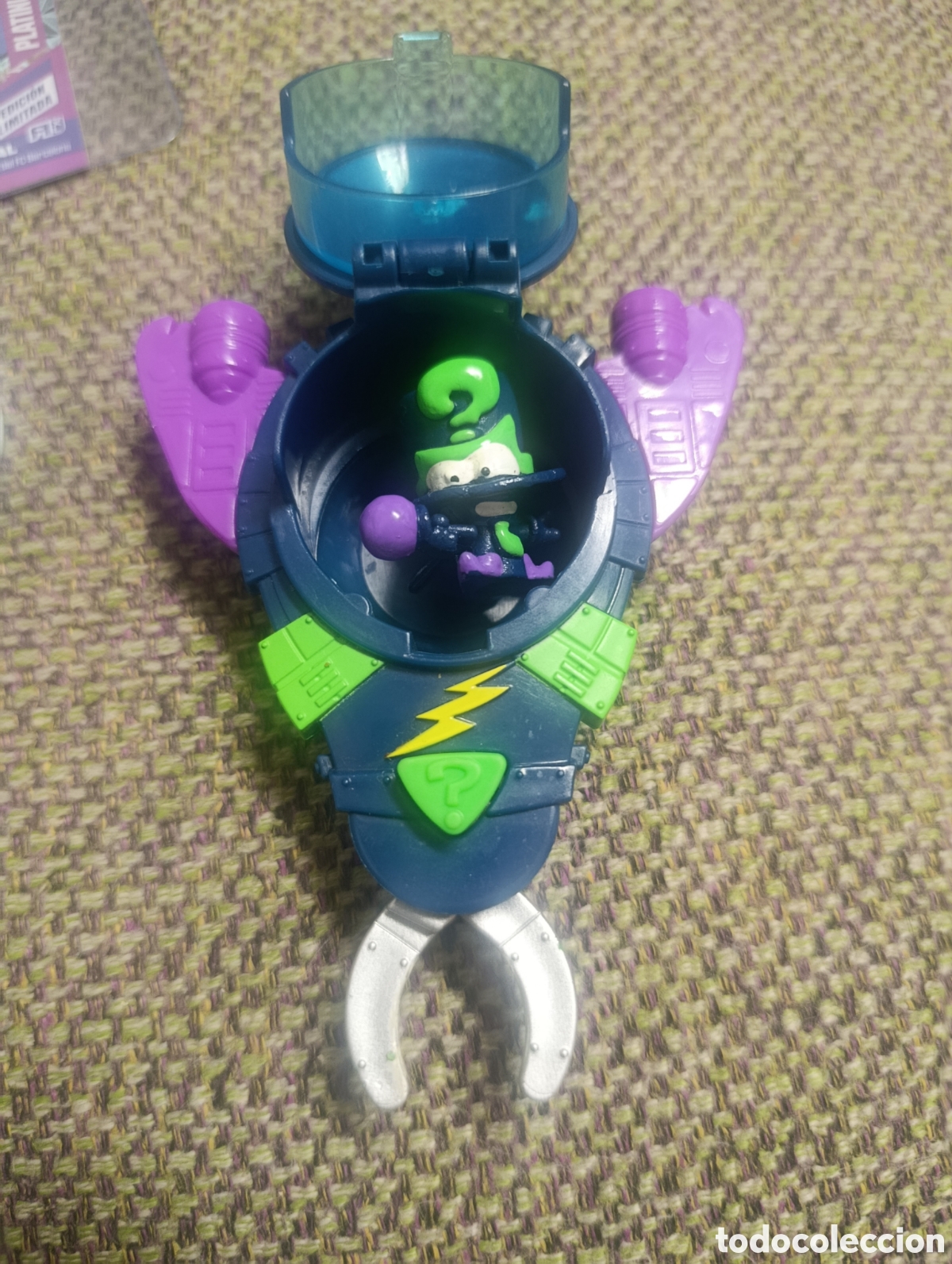 Figuras de goma y PVC: Figura Enigma y su veh&iacute;culo - Foto 7