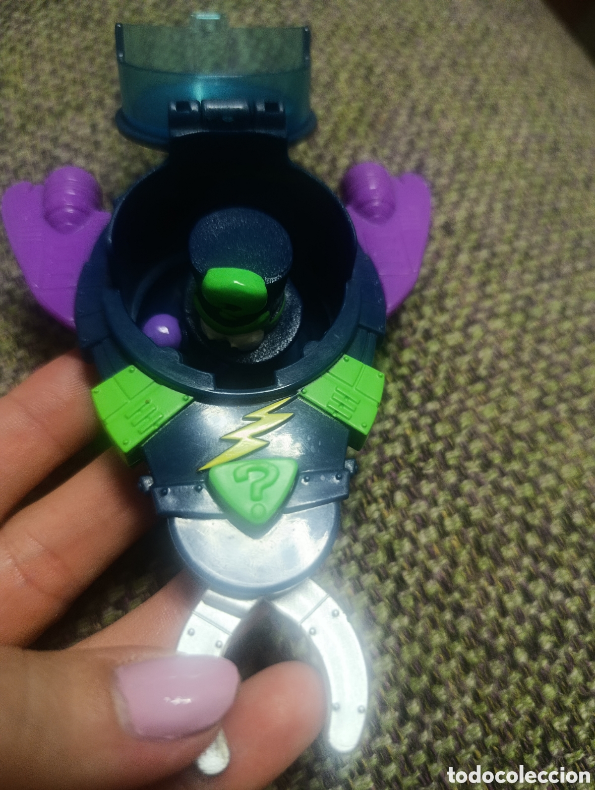 Figuras de goma y PVC: Figura Enigma y su veh&iacute;culo - Foto 8