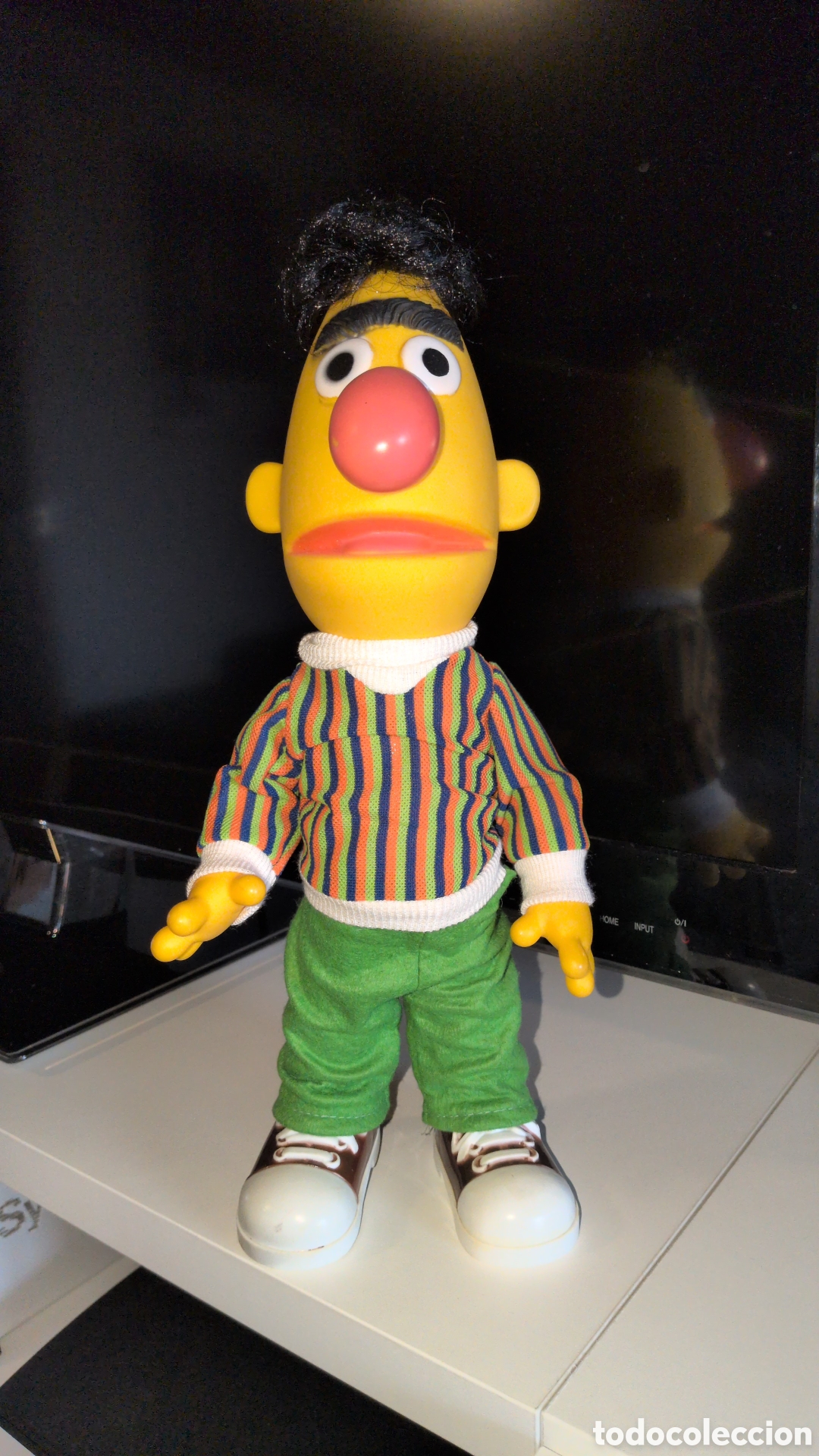Figuras de goma y PVC: Mu&ntilde;eco Vintage Blas ( Barrio S&eacute;samo)