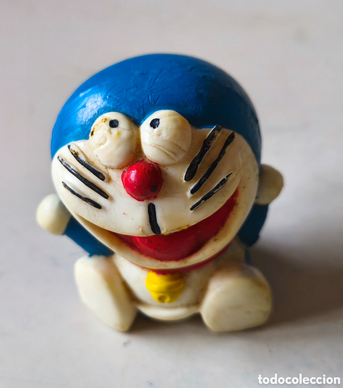 Figuras de goma y PVC: Figura de Goma - Doraemon Sonriente