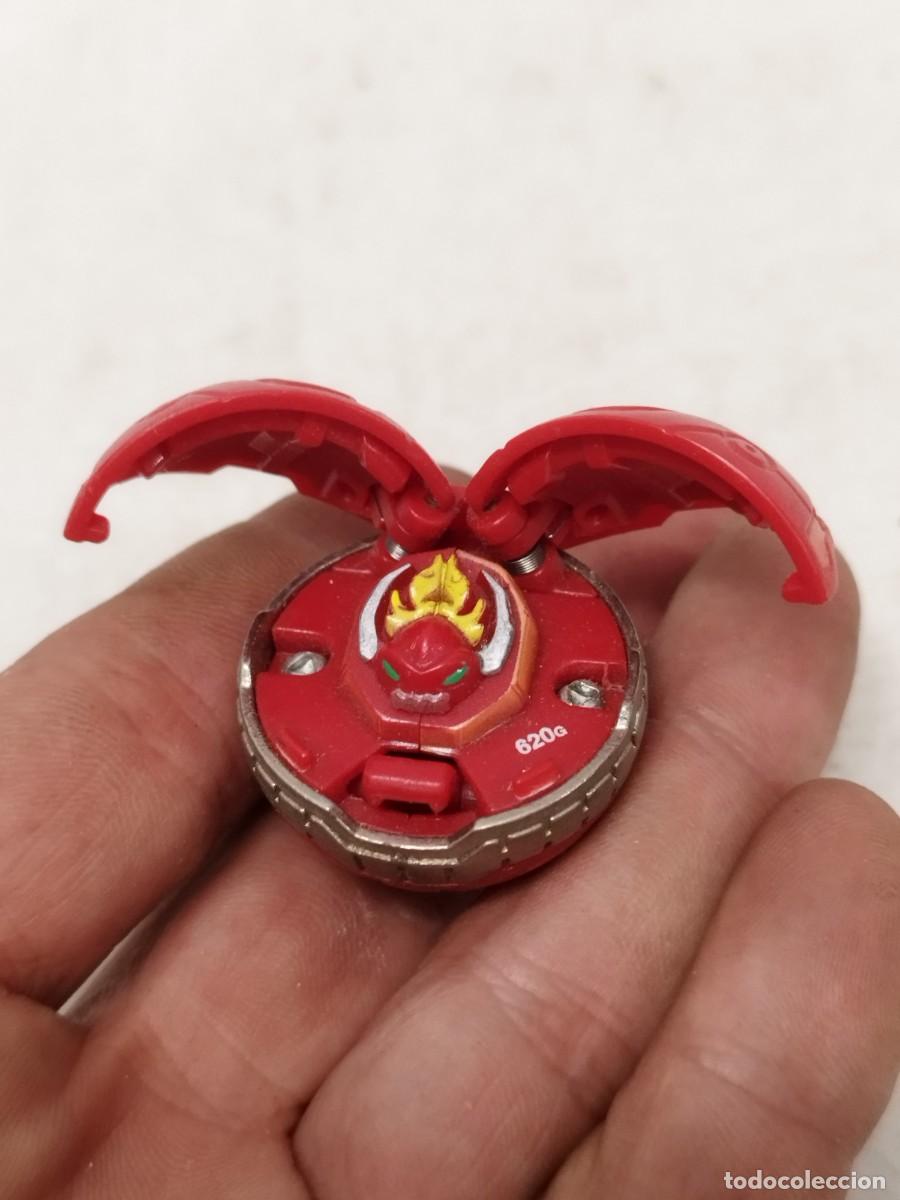 Rubber and PVC Figures: Juguete Bakugan Pyrus Vandaris rojo. Serie new vestroia.
