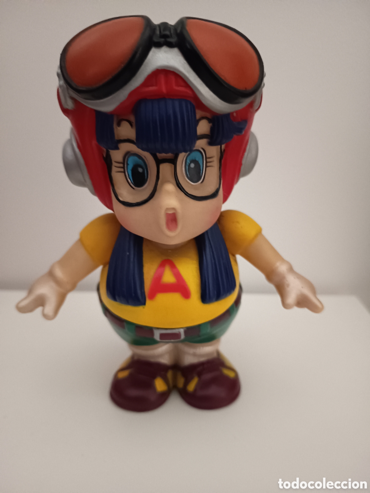 Figuras de goma y PVC: Hucha Arale Norimaki (Dr. Slump) - Vinilo Vintage A&ntilde;os 80/90