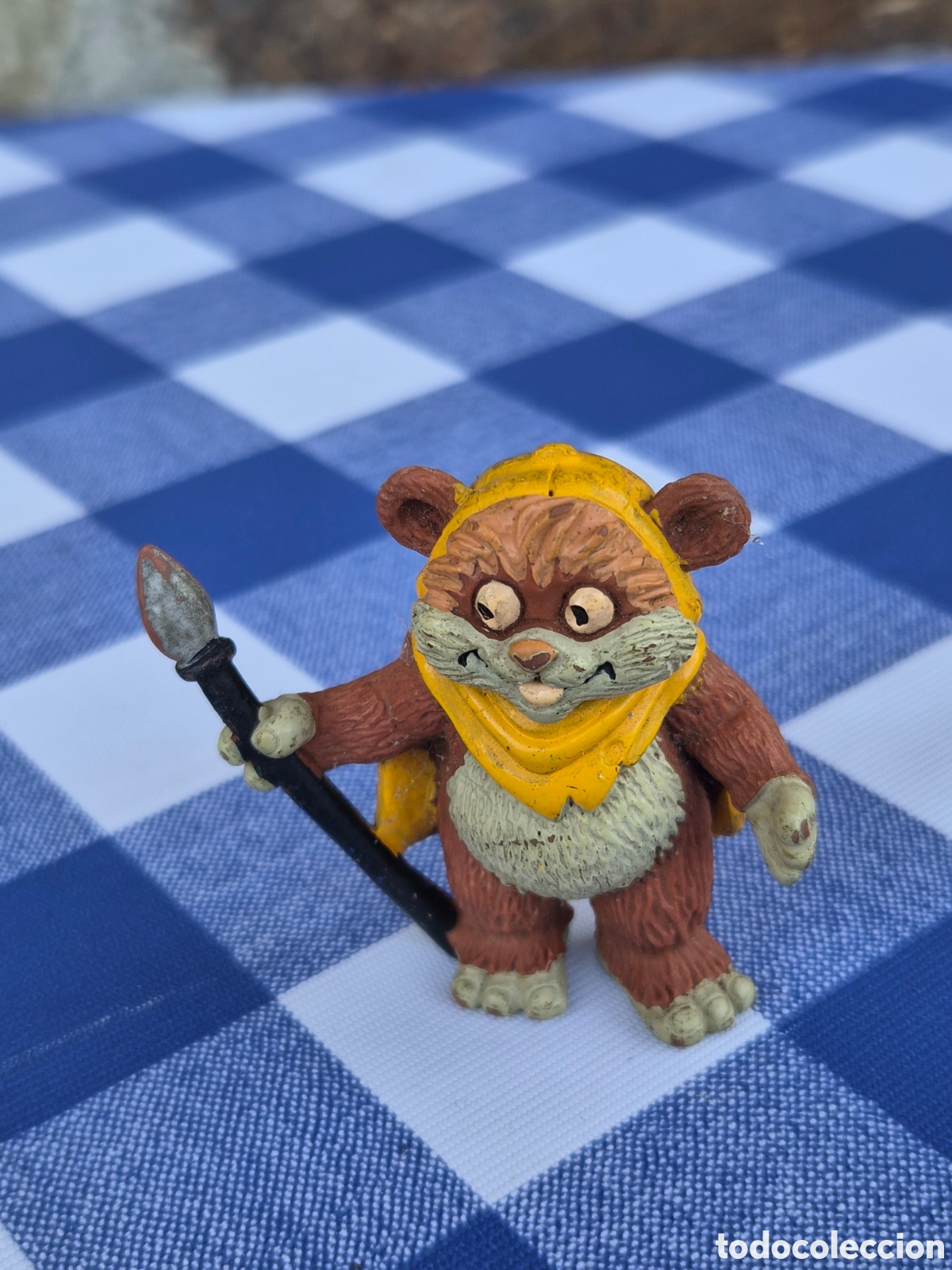 Figuras de goma y PVC: ANTIGUA FIGURA PVC EWOK COMICS SPAIN ORIGINAL