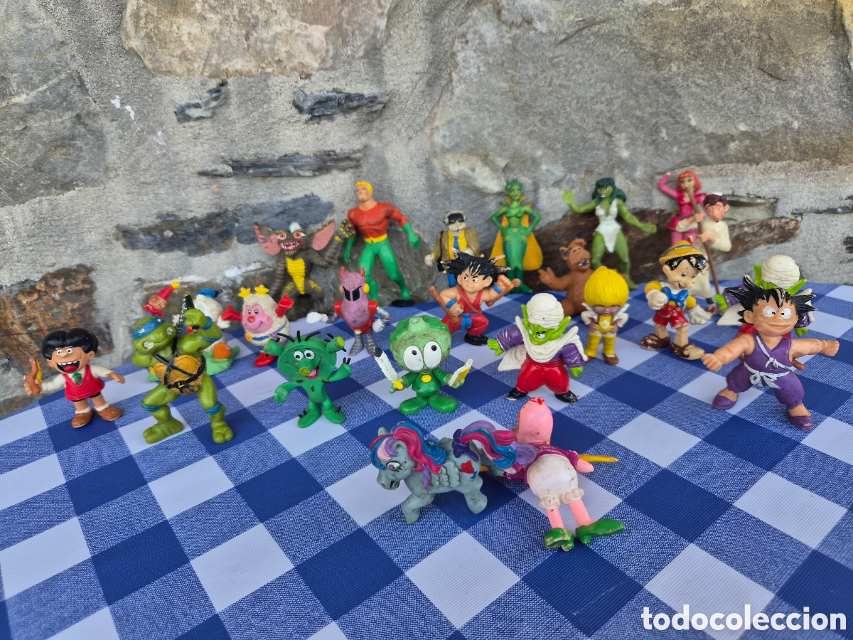 Figuras de goma y PVC: ZIPI ZAPE DRAGON BALL GREMLINS ALF Y MAS GRAN LOTE DE FIGURAS PVC COMICS SPAIN ORIGINALES