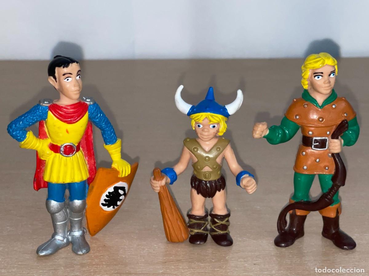 Figuras de goma y PVC: Comics Spain LOTE 3 Figuras pvc Dragones y Mazmorras Dungeons & Dragons Eric Hank y Bobby 1985