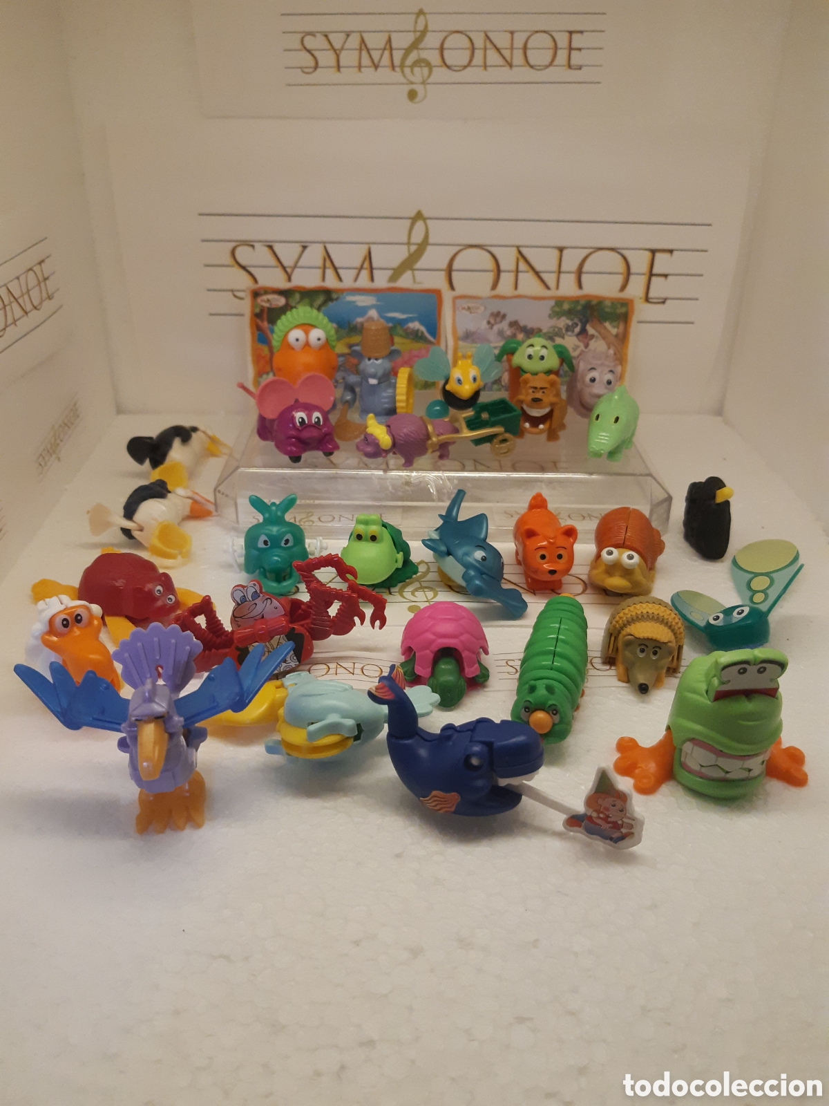 Figurines en Caoutchouc et PVC: Lote de animales e insectos kinder sorpresa de diferentes a&ntilde;os