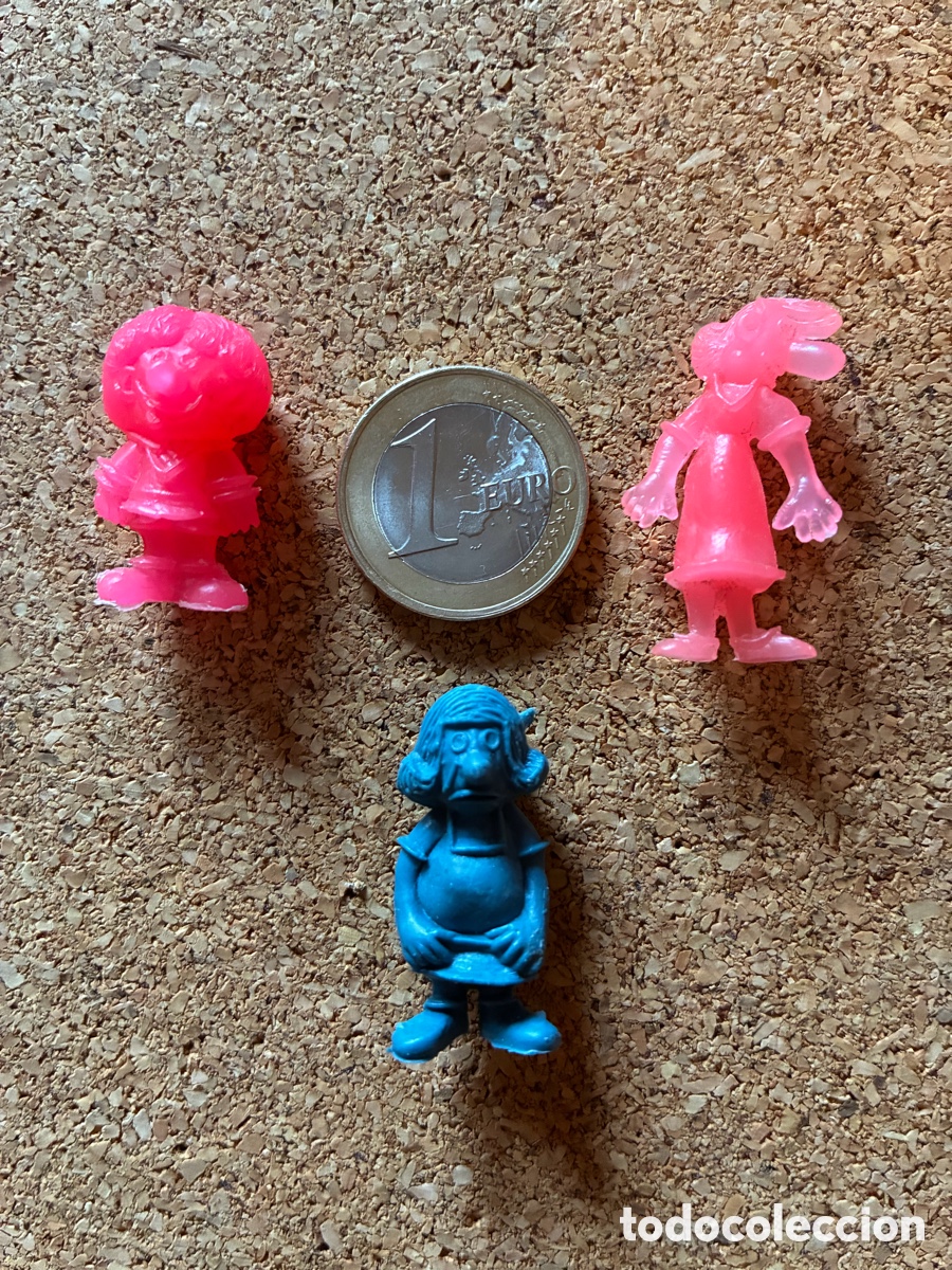 Figuras de goma y PVC: Figuras PVC Dunkin. Leovigilda / Zape?/ Chacha
