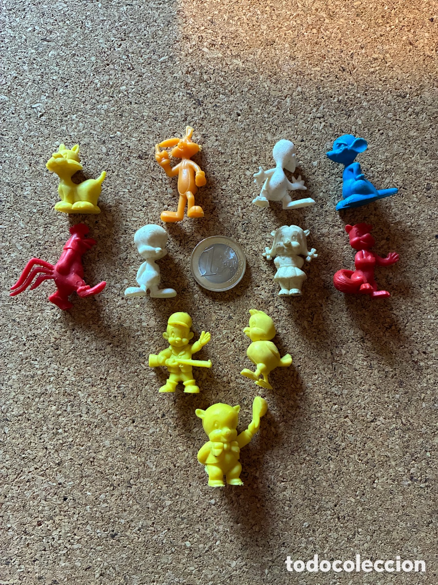 Figuras de goma y PVC: Lote figuras PVC Dunkin. Warner. Looney tunes
