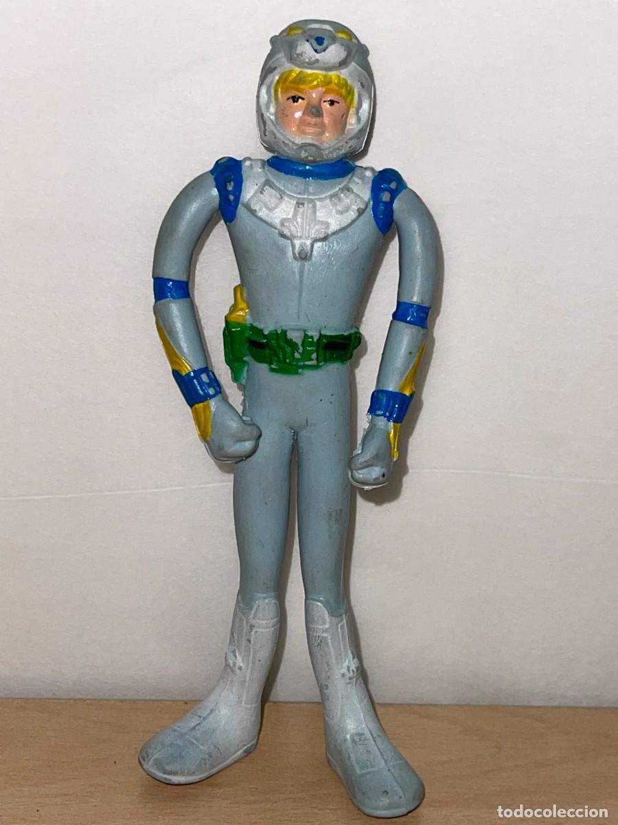 Figurines en Caoutchouc et PVC: Vicma Figura TELEMACO de la serie de Dibujos Animados TVE Ulises 31 Made in Spain 1981 goma flexible