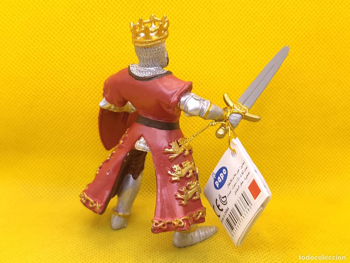 Figuras de goma y PVC: Papo Ricardo coraz&oacute;n de Le&oacute;n, rey medieval ingl&eacute;s - Foto 3