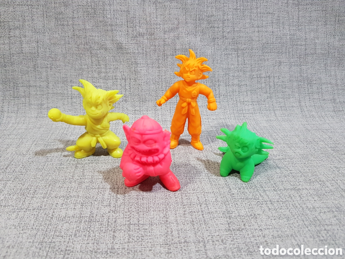 Figuras de goma y PVC: MATUGOMAS MU&Ntilde;ECOGOMAS DRAGON BALL GOKU PILAF FIGURAS DE GOMA PROMOCIONALES MATUTANO 1992