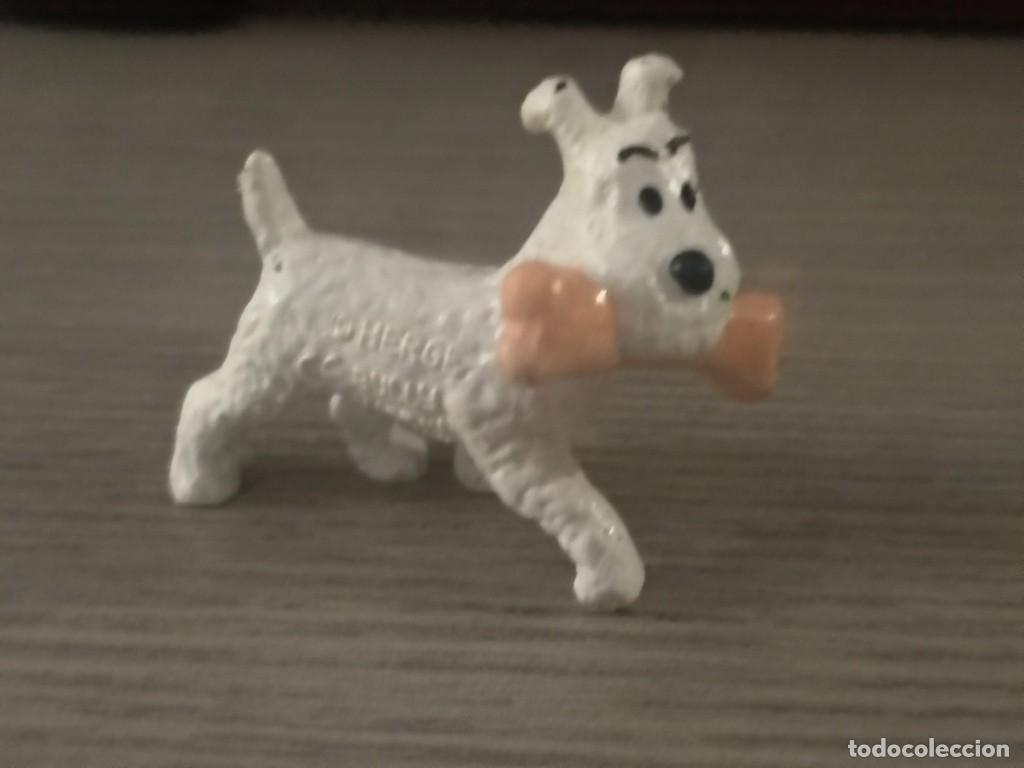 Gummi- und PVC-Figuren: FIGURA PVC GOMA DURA PERRO MILU MILU SERIE TINTIN HERGE BULLY