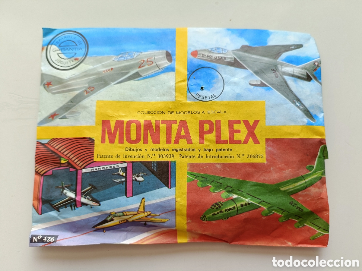 Figuras de goma y PVC: MONTAPLEX - SOBRE SIN ABRIR 426 - COLECCI&Oacute;N DE MODELOS A ESCALA