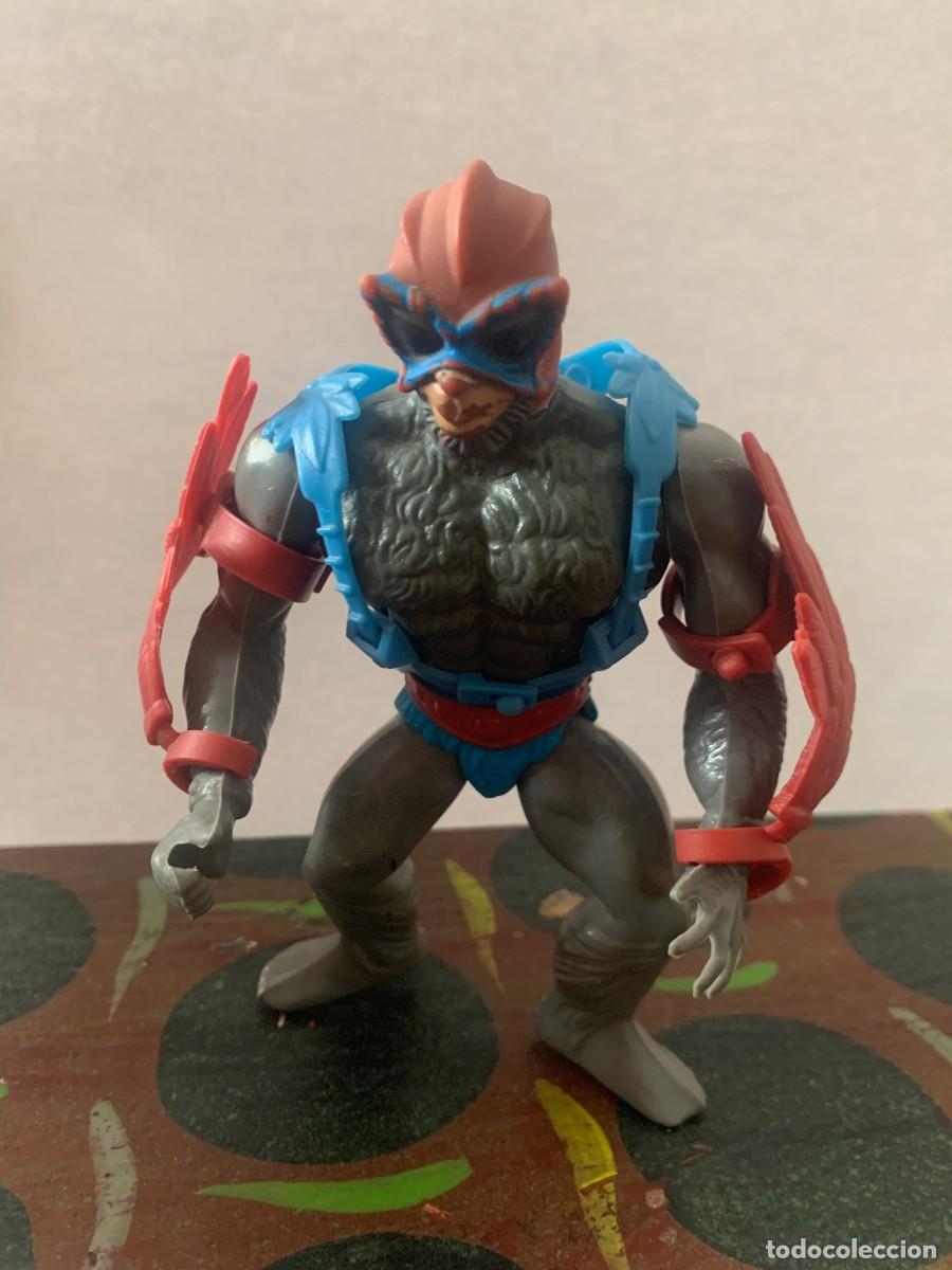 Figuras de goma y PVC: Figura Stratos Masters del Universo Mattel 1981