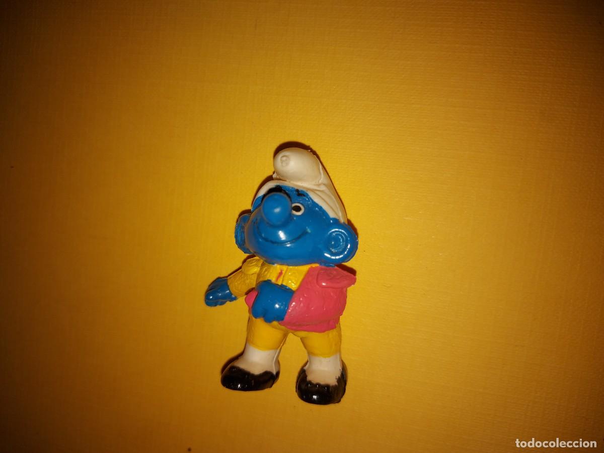 Figuras de goma y PVC: Figura pvc Pitufo Torero - Foto 2