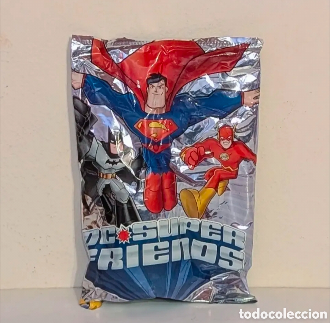 Figuras de goma y PVC: DC SUPER FRIENDS - FIGURA SOBRE SORPRESA DE COLECCION - MUNDICROMO 2016. SIN ABRIR