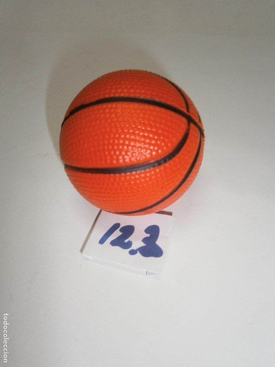 Figuras de goma y PVC: FIGURA DE GOMA O PVC - BALON DE BASKET