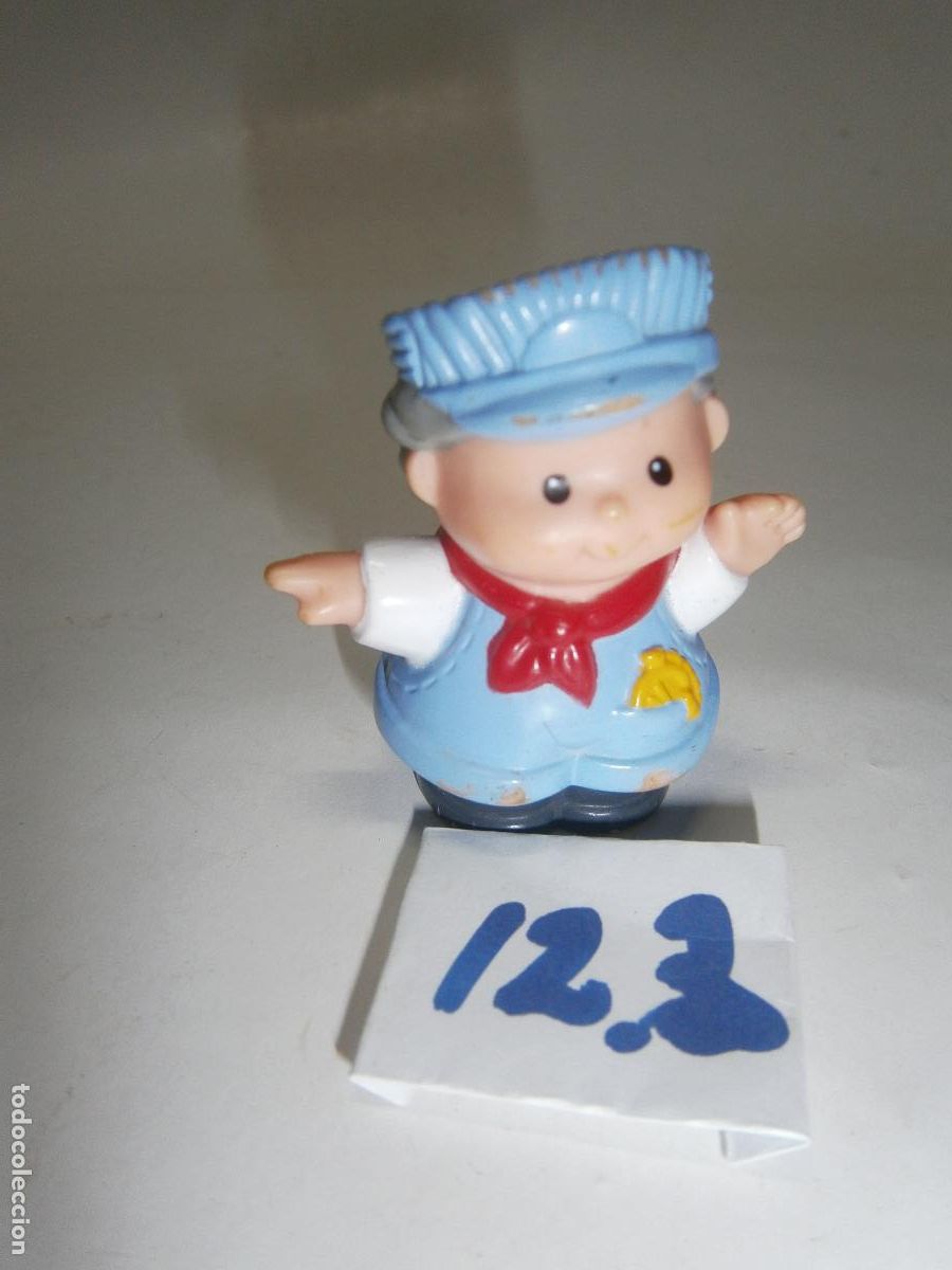 Figuras de goma y PVC: FIGURA DE GOMA O PVC - CONDUCTOR DE TREN