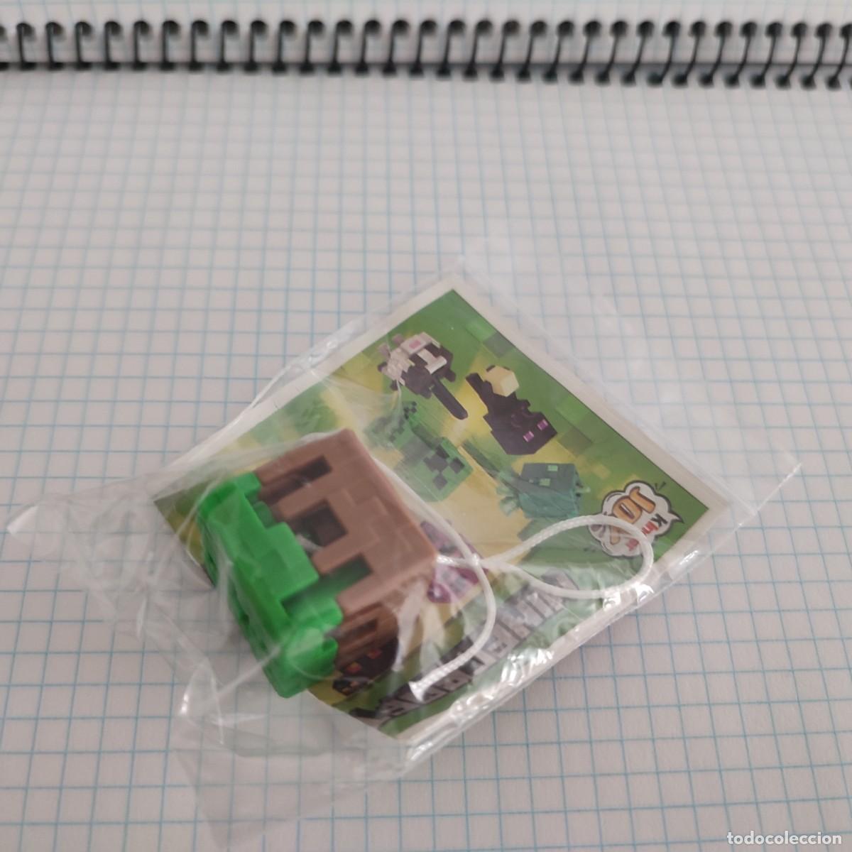 Figuras de goma Kinder: FIGURA KINDER SORPRESA MINECRAFT BPZ INCLUIDO