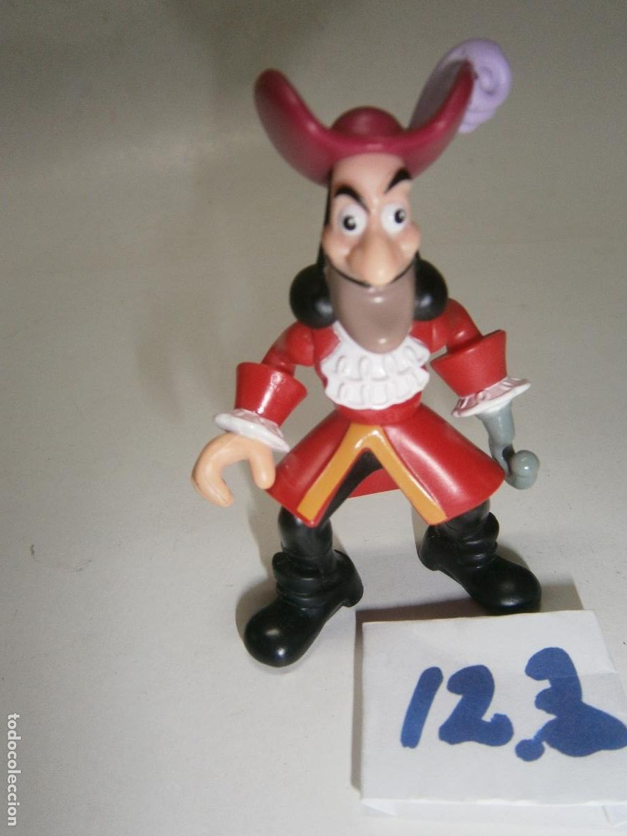 Figuras de goma y PVC: FIGURA DE GOMA O PVC - CAPITAN GARFIO O HOOK